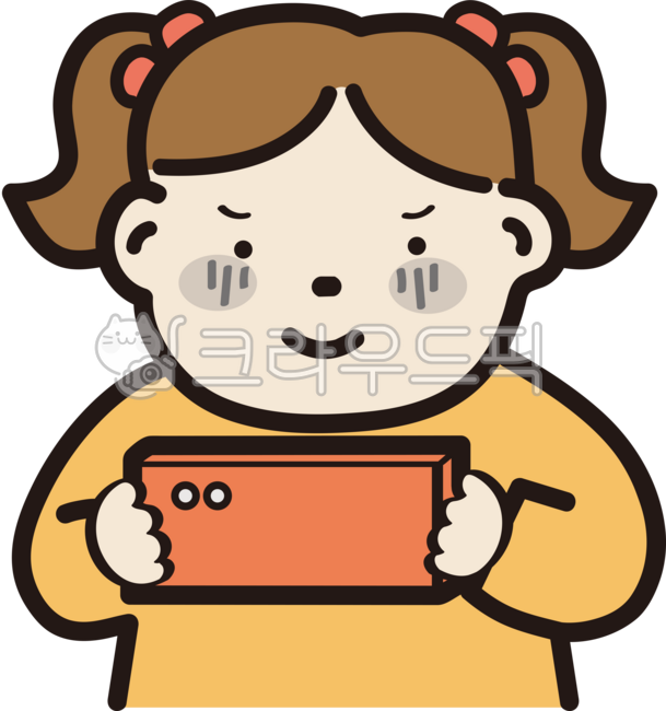  스마트폰중독, 스마트폰, 중독, 어린이, 아이, 사진,이미지,일러스트,캘리그라피 - 예소나봄작가 