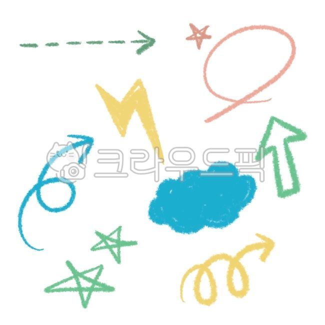 star,arrow,hand drawing,adornment,sticker,sign,simple,cute,important,diary,Dakku,design,illustration,circle,design source