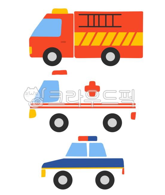 소방차,구급차,경찰차,소방차일러스트,구급차일러스트,119구급차,경찰차일러스트