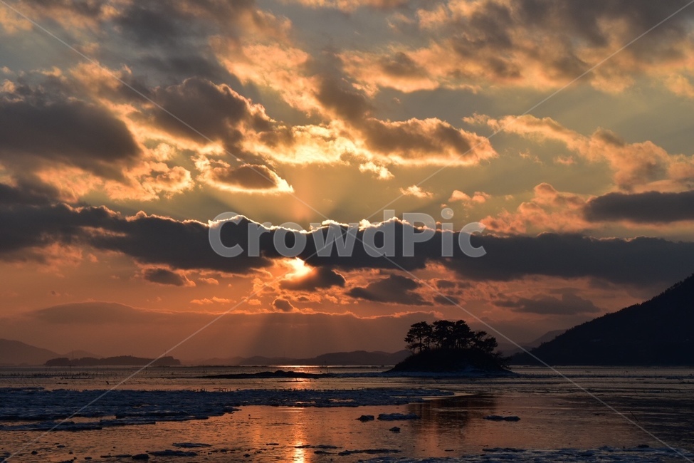 노을,구름,바다,풍경,일몰,자연,풍경,nature,landscape,outdoors,옥외,flare,플레어,light,빛,sunlight,햇빛