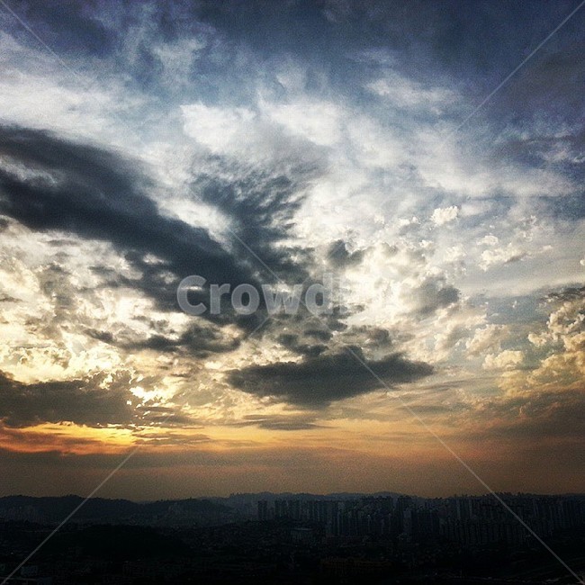 전경,도시,석양,해질녁,노을,저녁,풍경,분위기,landscape,nature,sky,panorama,cloud,evening