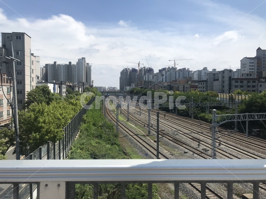 철도,교통,기찻길,레일,rail,풍경,하늘,traintrack