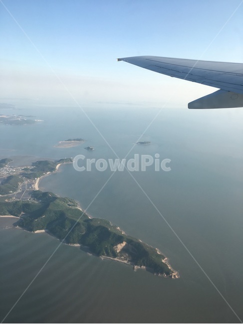 여행,비행기,하늘,힐링,바다,여행,휴가,traveling,vacation,trip,교통,교통수단,traffic,transportation,land,땅,nature,자연,outdoors,옥외,airplane,vehicle,차량,aircraft,항공기,ocean,대양,sea,water,물,shoreline,해안선