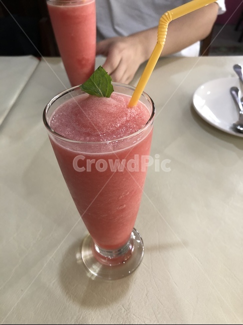 태국,타이,땡모반,수박주스,로컬음식,로컬,음료수,drink,beverage