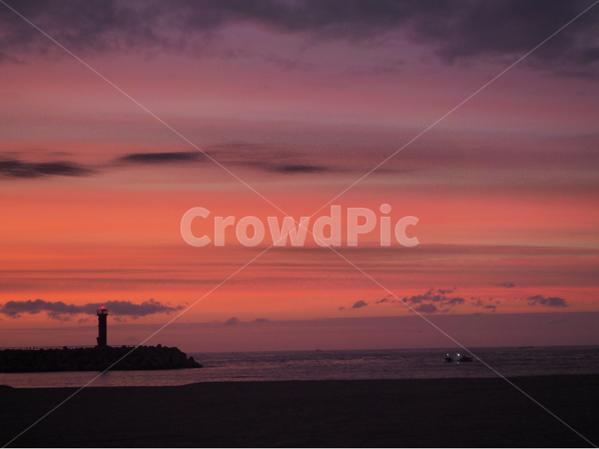 해,바다,석양,등대,풍경,자연,풍경,nature,landscape,해변,바다,beach,sea,등대,lighthouse,색깔,색상,색채,색감,color sense,color sensitivity,feeling of color,architecture,건축물,building,건물,tower,탑