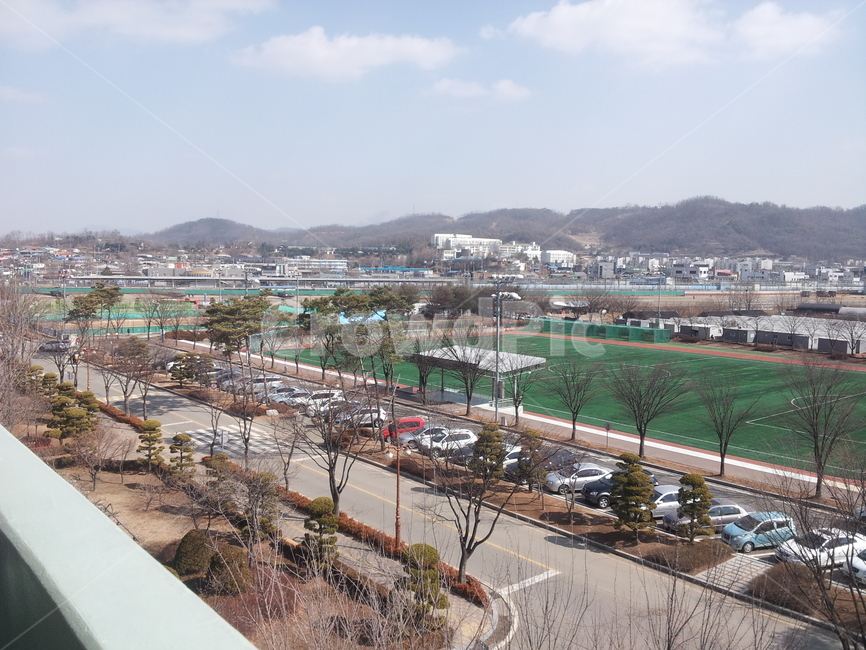 옥외,경치,주차장,운동장,하늘