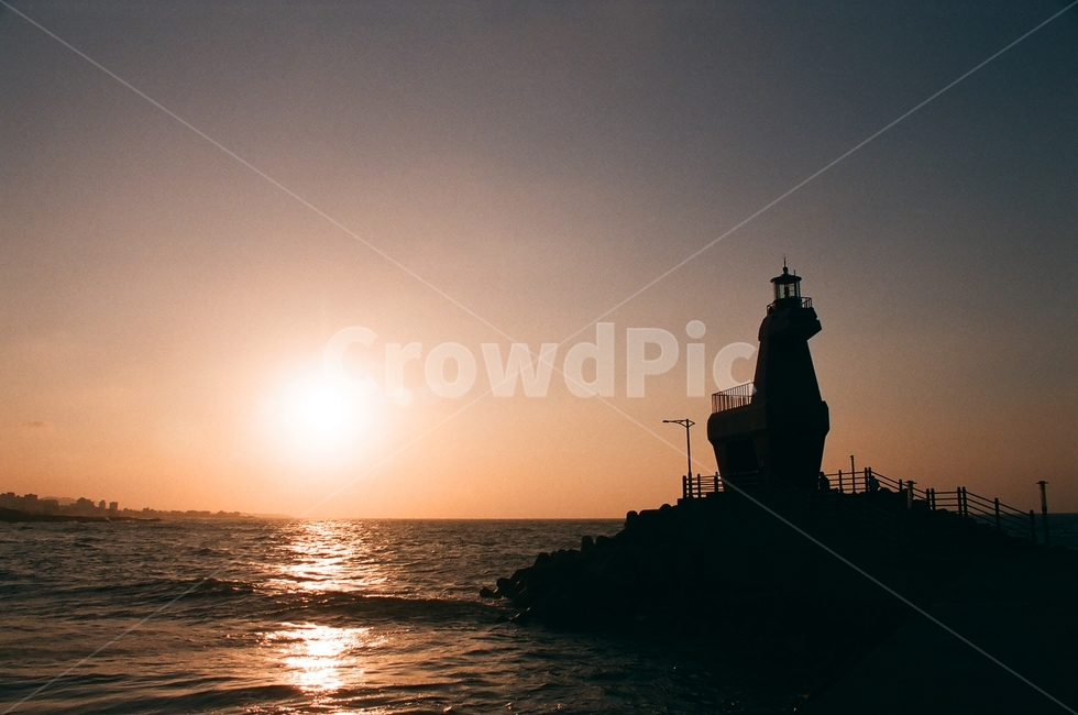 제주도,등대,바다,노을,일몰,등대,lighthouse,실루엣,그림자,silhouette,shadow,flare,플레어,light,빛