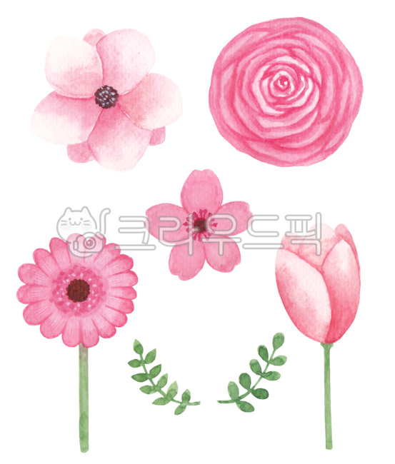 일러스트,수채화,손그림,질감,꽃,식물,꽃잎,잎,계절,시즌,알록달록,illustration,watercolor,handdrawn,texture,flower,plant,petal,floral,season,colorful,장미,벚꽃,튤립,cherryblossoms,tulips,rose,pink,feminine,bouquet,부케,디자인소스,디자인,design,그림,dahlia,달리아,sweets,valentine,발렌타인