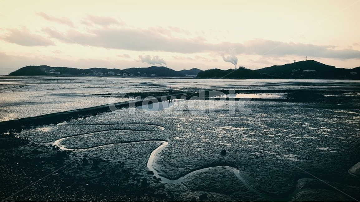 풍경,썰물,흑백,ebbtide,landscape,blackandwhite,자연,풍경,nature,landscape,한국자연풍경,한국자연경관,korea nature landscape,흑백,모노톤,monochrome,black and white,outdoors,옥외