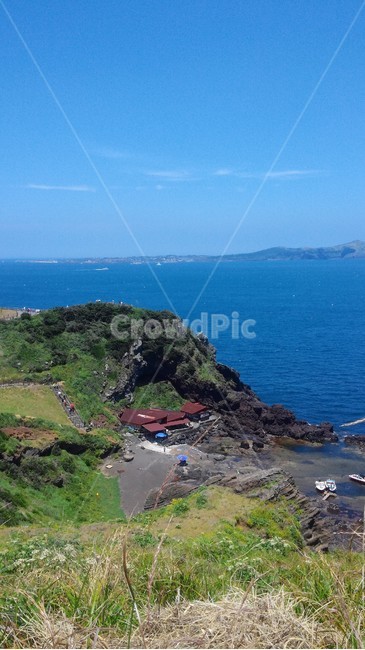 제주도,성산일출봉,제주도바다,제주도전경,성산일출봉전경