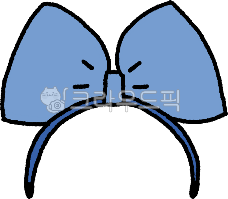 리본,ribon,파란색,파란색머리띠,hairband,합성,합성머리띠