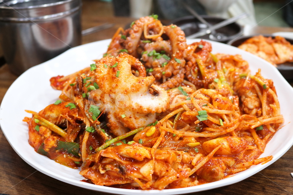 해물찜,해물,콩나물요리,쭈꾸미요리,매운음식