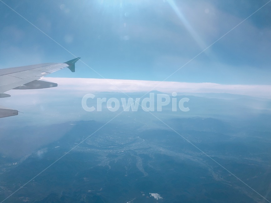 하늘,푸른색,비행기,하늘위,자유로움,sky,blue,free