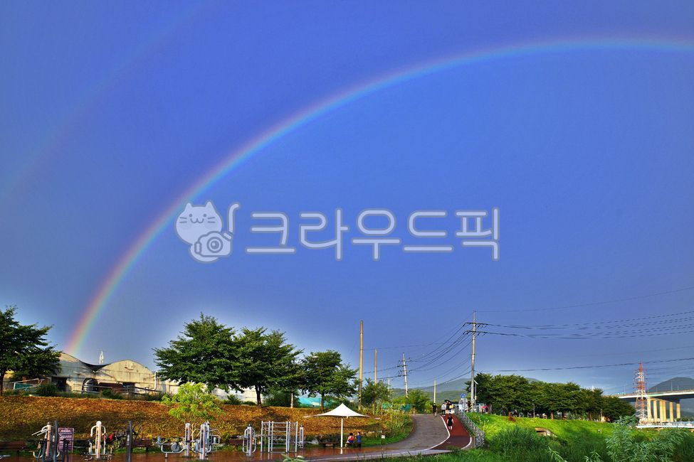 하늘,무지개,광학현상,쌍무지개,학의천,rainbow,의왕시,자연,파노라마,하천