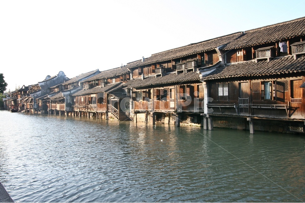 상해,중국,가옥,수향마을,수로,고즈넉함,기와,기왓집,도시,풍경,city,landscape,해외,외국,세계,foreign,oversea,world,세계도시풍경,해외도시풍경,외국도시풍경,world cityscape,water,물,outdoors,옥외,nature,자연