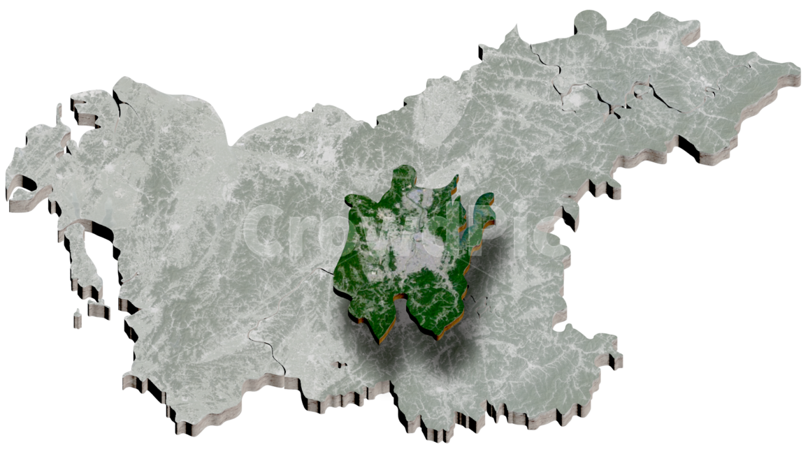 대전,충청도,대한민국,한국,지도,3d,map,누끼,remove background