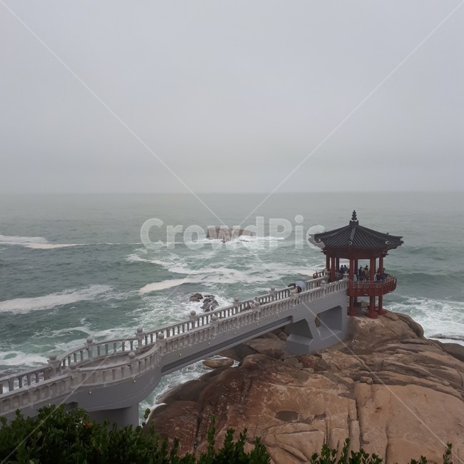 바다,파도,풍경,자연,sea,wave,정자,랜드마크,landmark,tourist attraction,한국랜드마크,한국관광지,한국명소,korea landmark,korea tourist attraction