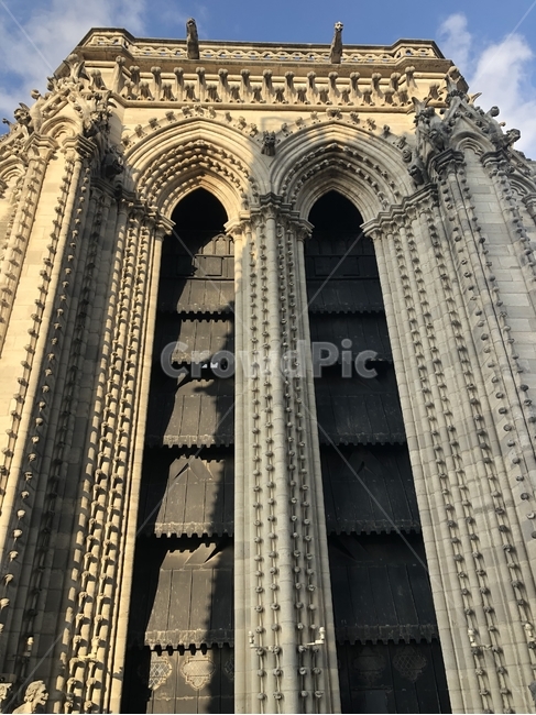 fly,Notre Dame Cathedral,Paris city,belfry,The Hunchback of Notre Dame,france,Notre Dame Bell Tower,Panoramic view of Paris,Notre Dame Spire,Notre Dame de Paris