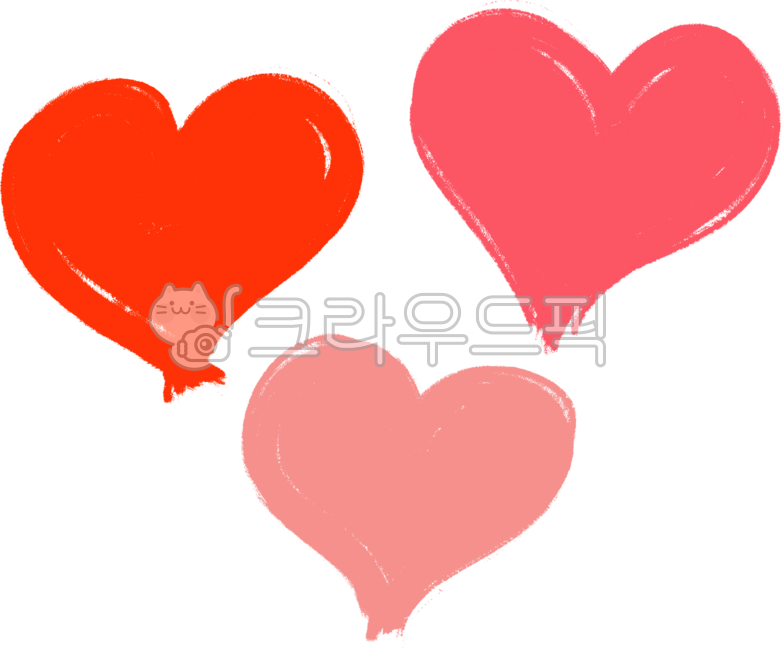 heart,three hearts,watercolor heart,heart,love