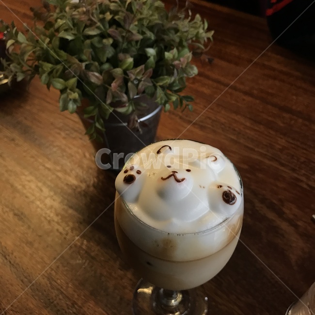 3d라떼,카페라떼,라떼아트,우유거품,3d,커피,녹차우유,그린티라떼,milk,우유,음료,coffee,카페