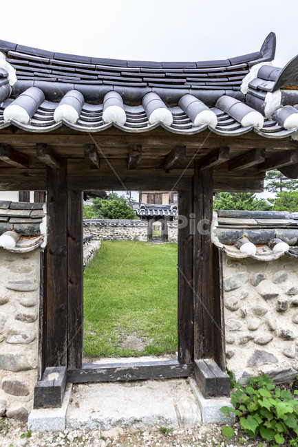 기와,돌담,군자마을,고택,전통가옥,한옥,구옥,문화유산,국민관광지,관광명소