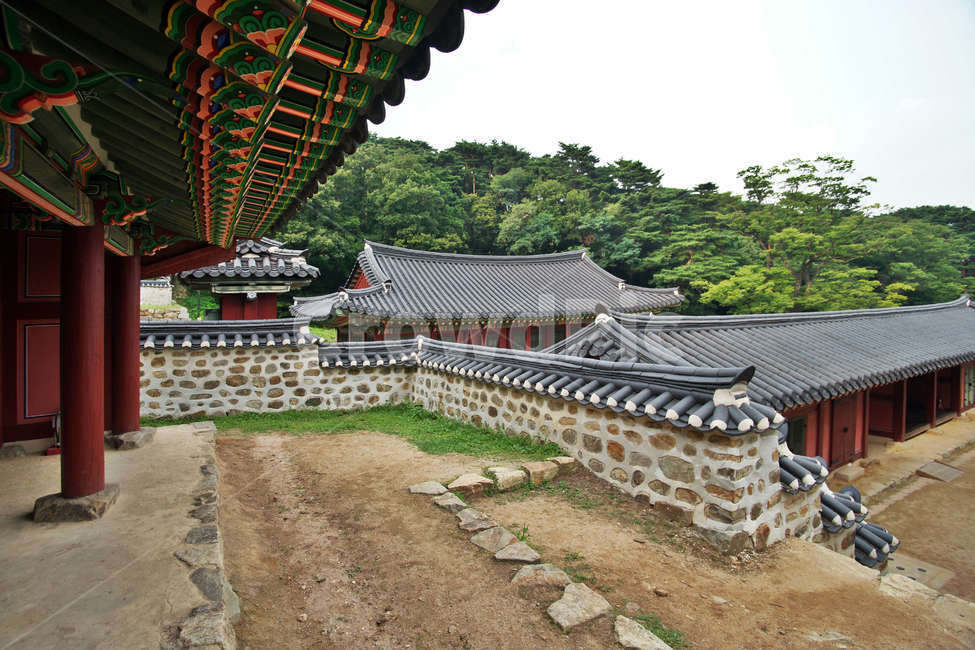 행궁,남한산성,전각,조선시대,인조,돌담,처마,단청