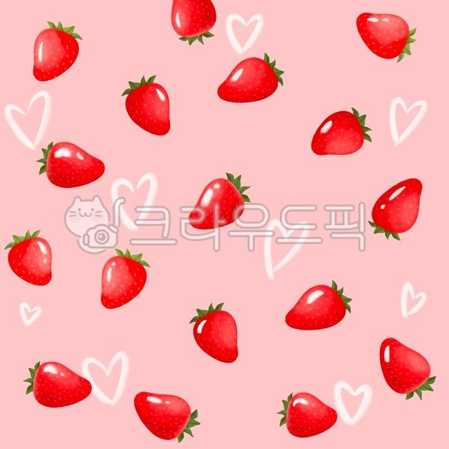fruit,딸기,strawberry,과일,딸기배경,딸기패턴,하트