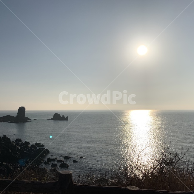 해,일출,바다,하늘,수평선,제주도,자연,sea,sun,sunset