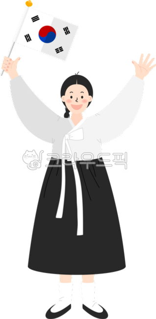 patriotic,Manse Movement,student,Independence Movement Day,Verse 31,girl,Liberation Day,holiday,resistance,Independent,March 1st,Korean Flag,Han bok,August 15th,illustration,vector,hurray,815