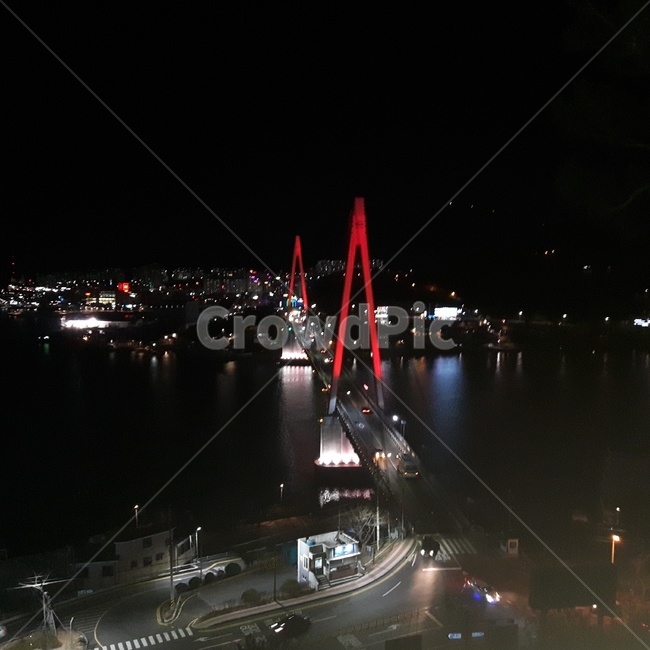 여수,밤바다,다리,밤,조명,불빛,풍경,도로,yeosu,bridge,night,야경,밤,풍경,nightscape,night,landscape,road,intersection,교차로