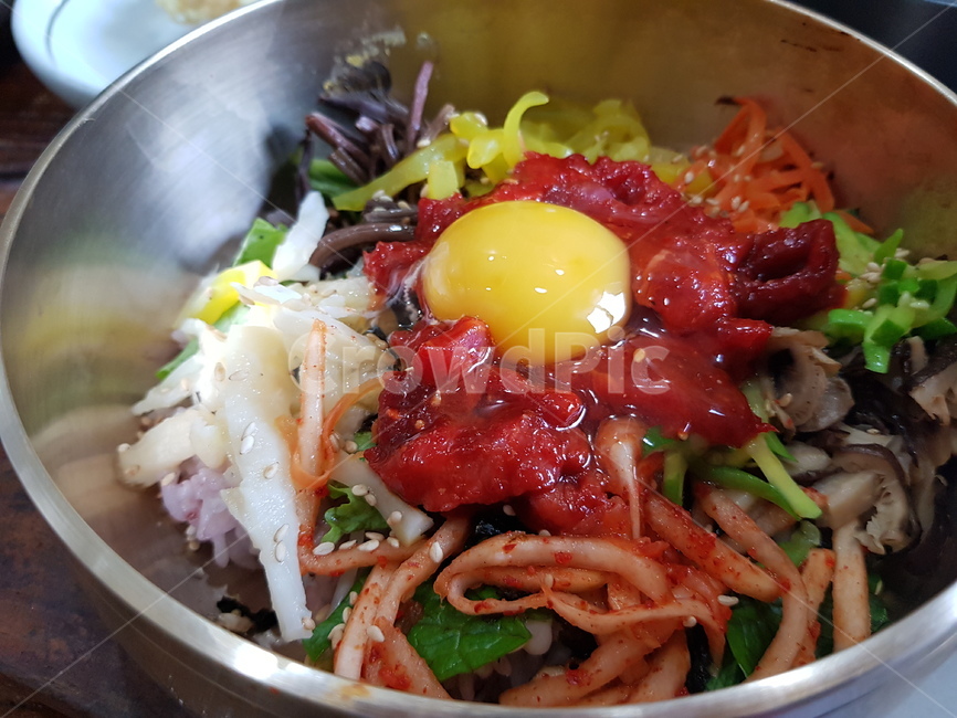 food,음식,비빔밥,bibimbap,육회비빔밥