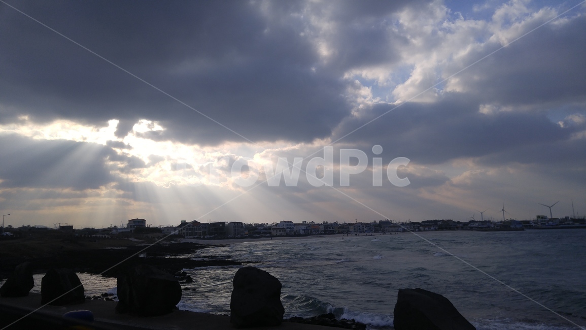 바다,제주도,구름,해,섬