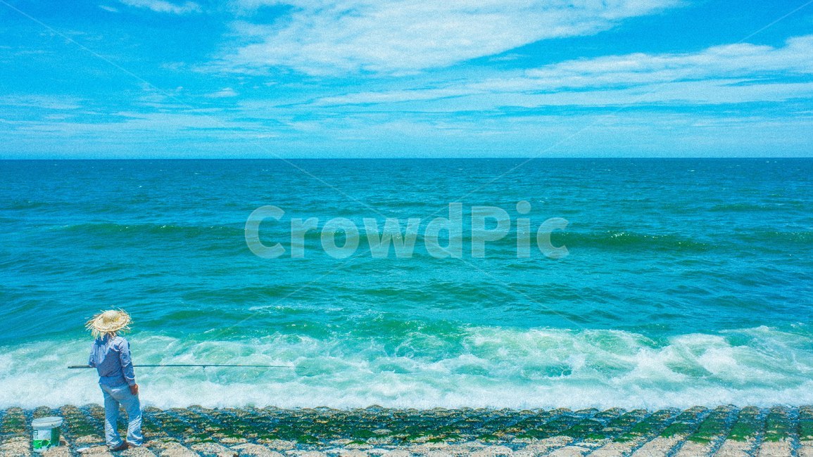 바다,해안가,ocean,낚시,낚시꾼,fisherman,자연,감성사진