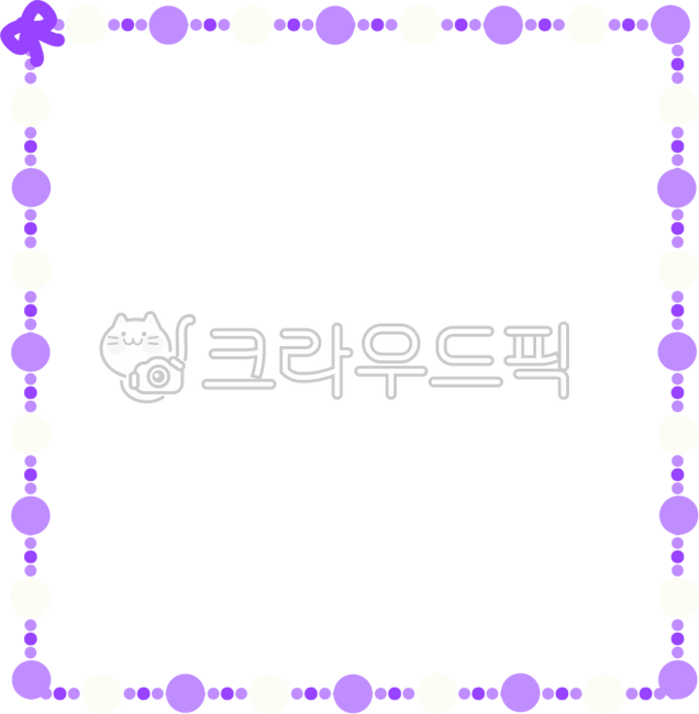 테두리,프레임,액자,안내문,통신문테두리,메모,라인,보라색,구슬,심플,손그림,장식,꾸미기
