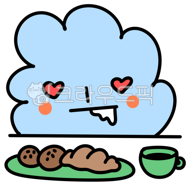 sticker,Anniversary,sauce,line drawing,cloud,character,Dakku,cloud character,Dakku Sticker,drawing,fun,cloud sticker,design source