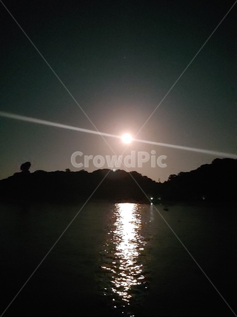 nightsea,밤바다,밤,night,바다,sea,달,달빛,moon,moonlight