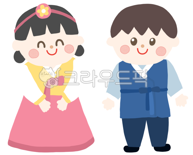 Hanbok,Hanbok illustration,children's hanbok,boys' hanbok,girls' hanbok,children,holidays,Korea,Korean tradition,traditional clothing,old days,Lunar New Year,Chuseok,tradition,New Year's greetings,Sebae,Lunar New Year
