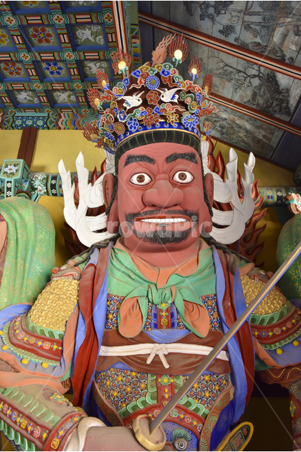 사천왕,백양사,사대천왕,호세사천왕,호법신,목재조각상,한국전통,한국문화,korean traditional,korean culture,조각상,동상,석상,조형물,statue,bronze statue,stone statue,종교,신앙,religion,belief,faith