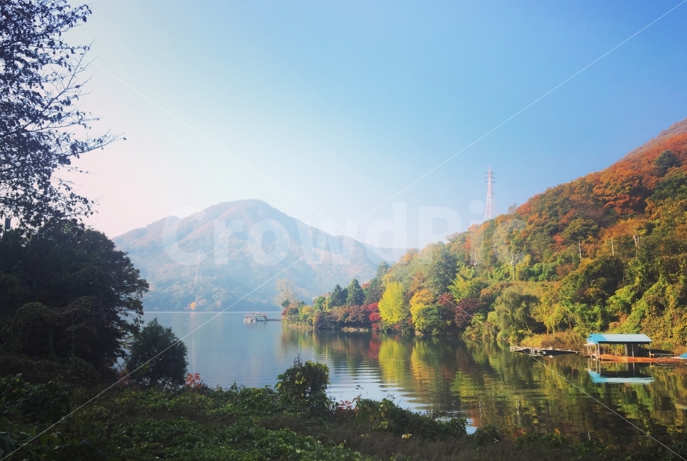 가을,가평,풍경,단풍,산,하늘,경치,가을,계절,fall,autumn,season,자연,풍경,nature,landscape,한국자연풍경,한국자연경관,korea nature landscape,outdoors,옥외,water,물,lake,호수