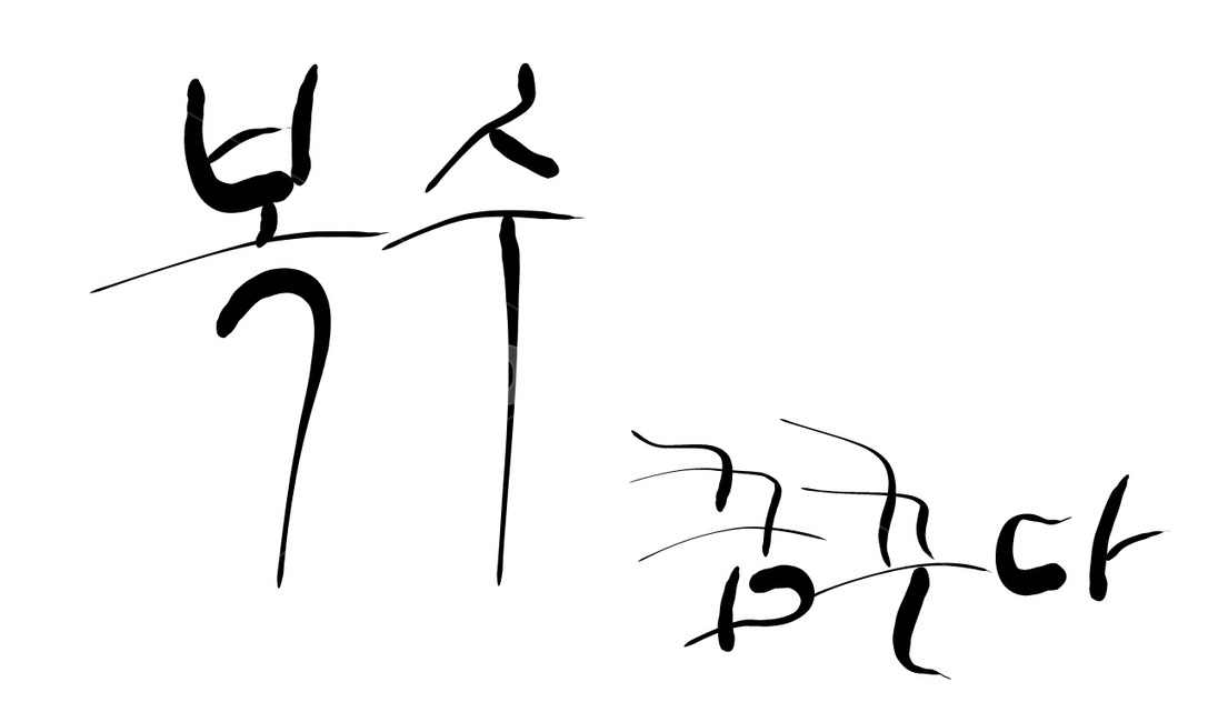 복수,증오,분노,캘리그라피,손글씨