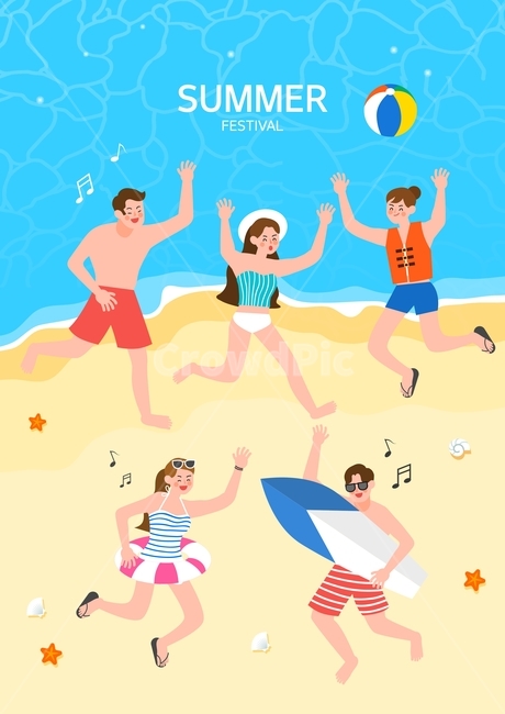 바다,모래사장,비치볼,서핑보드,튜브,여름,축제,페스티벌,팝업,배너,배경,여름,계절,summer,season,축제,행사,festival,carnival,event,그래픽,일러스트레이션,graphic,illustration