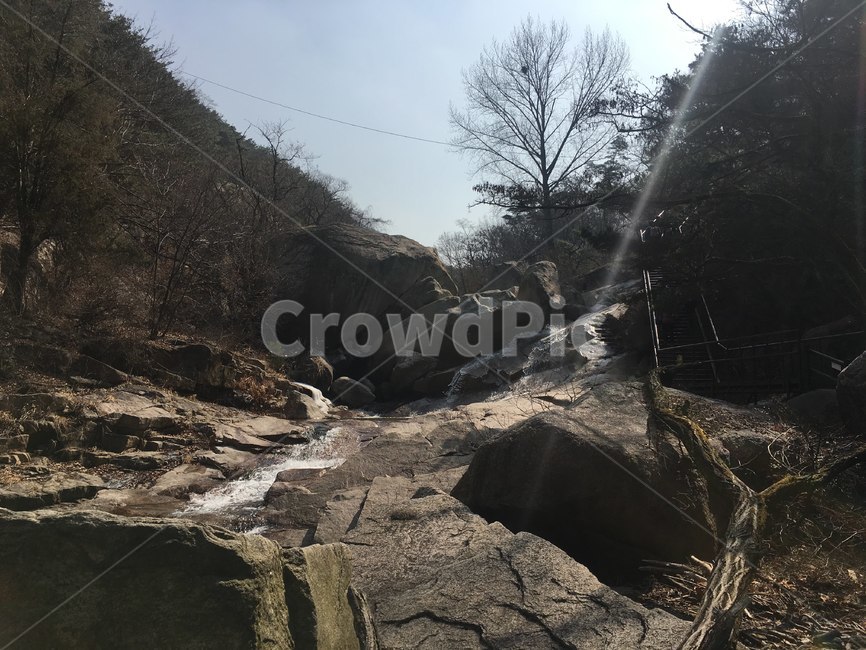 등산,산,돌,나무,북한산,겨울,풍경,자연