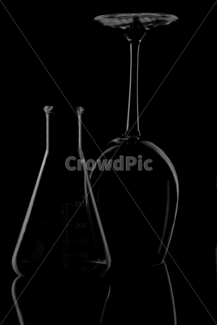 와인잔,와인,그릇,컵,cup,glass,광고사진,이미지,블랙,조명,실루엣,silhouette,반사