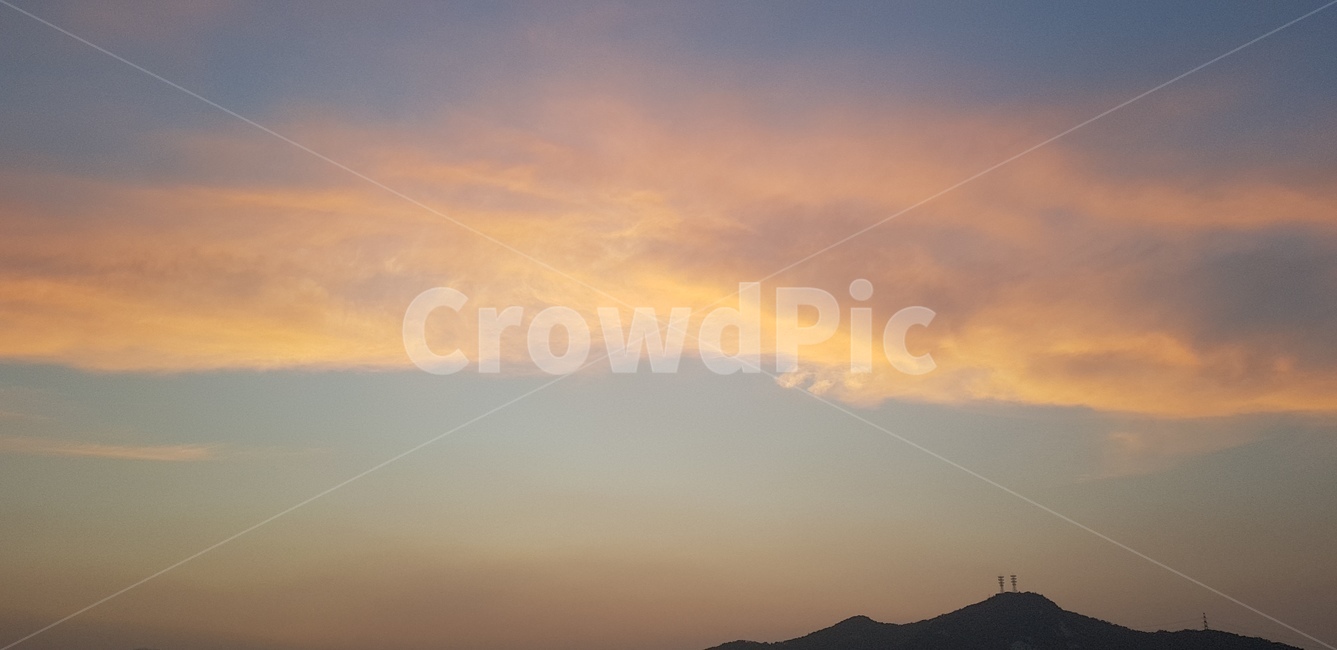 하늘,sky,노을,sunset,저녁,evening,야경,nightview,경치,view,주황,자연,풍경,nature,landscape,outdoors,옥외
