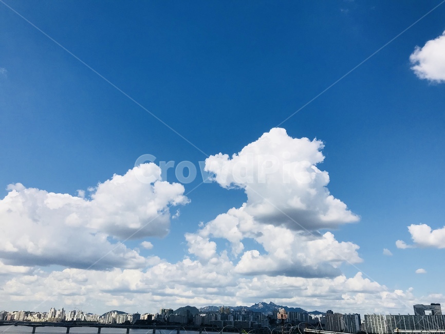 하늘,구름,sky,cloud,blue,푸른색,도시,풍경,city,landscape,nature,자연,outdoors,옥외,azure sky,푸른 하늘,weather,날씨,cumulus,적운