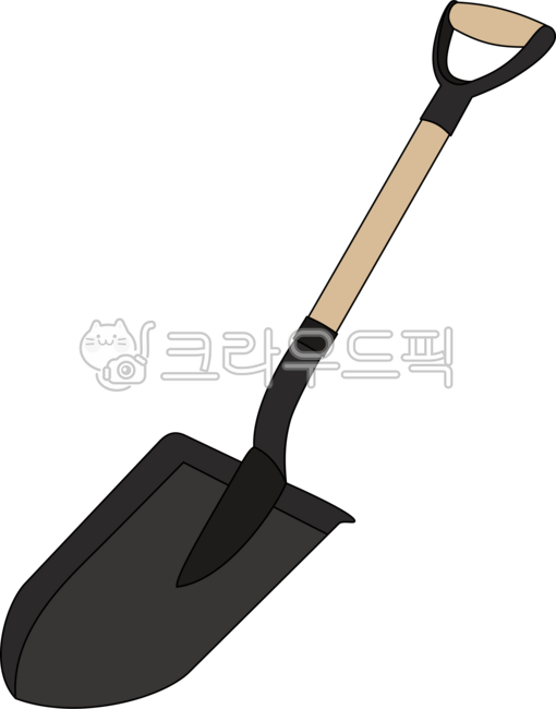 삽, 도구, 땅파기, 건설, 장비, 사진,이미지,일러스트,캘리그라피 - ds97258작가