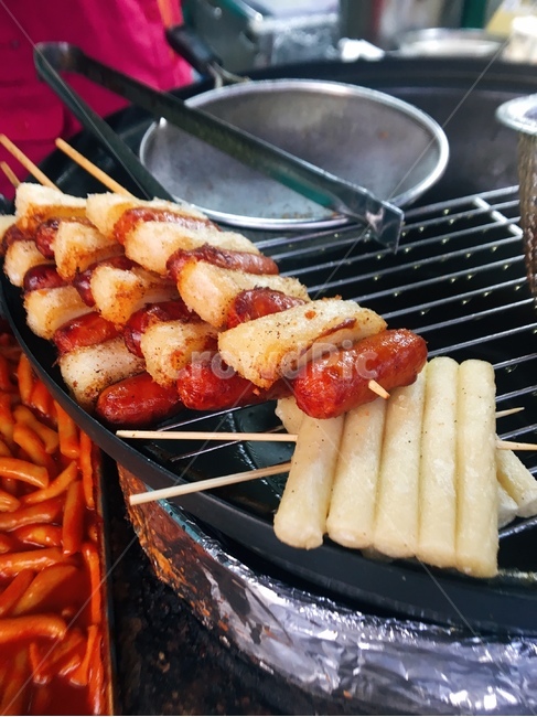 튀김,떡볶이,떡꼬치,꼬치,분식