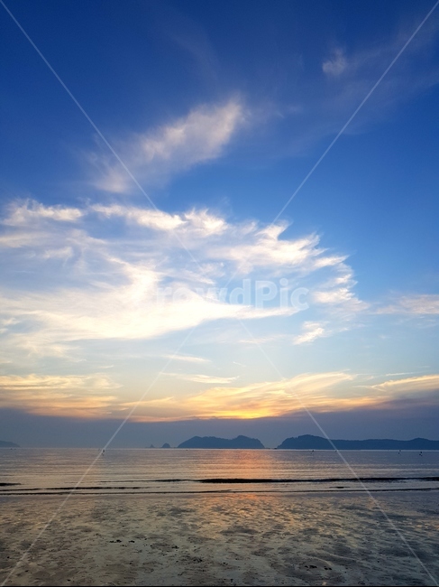 노을,하늘,바다,감성,구름,일몰,파랑,sunset,sky,feel,cloud,blue,자연,풍경,nature,landscape,outdoors,옥외