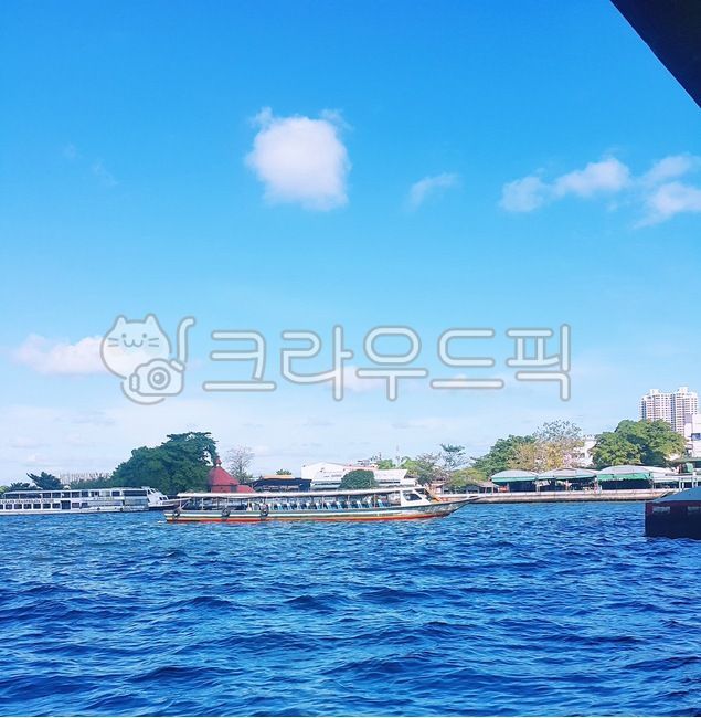 Water bus,Laos port,ship,water park,Laos sky