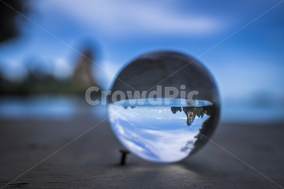 섬,하늘,구름,수정구,crystal,해변,tonsai,톤사이,태국,thailand,산,배경,background,파란색,blue,자연,nature